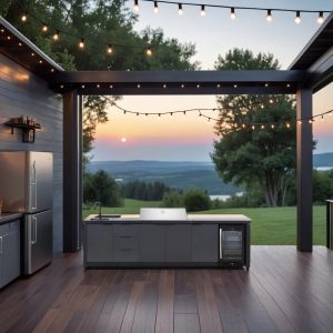 Cabinex Outdoor Kitchen Premium BeefEater Proline with Fridge
